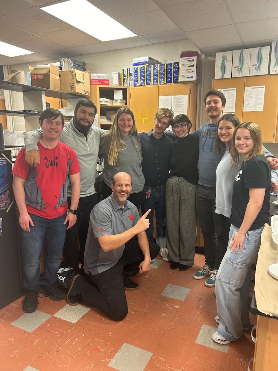 Luke Weinstein and the Williams lab 11.12.2024